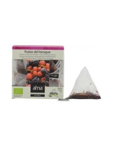 Frutas del Bosque Infusión Eco Vegan 15 Pirámides Alma Home