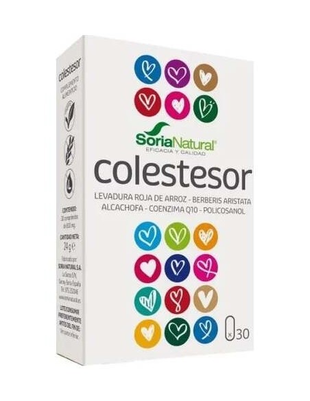 Colestesor 30 comprimidos de Soria Natural
