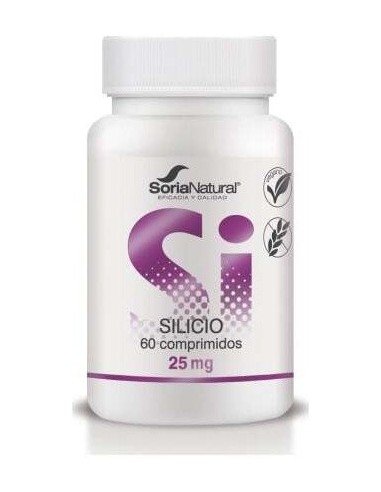 Silicio 60 comprimidos de Liberacion sostenida de Soria Natural