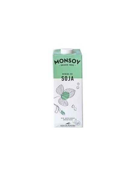 Bebida Vegetal De Soja 1Lt 6Uds. Bio Monsoy