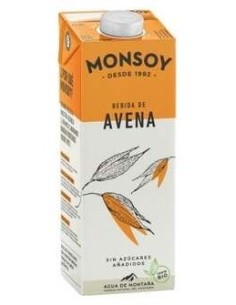 Bebida Vegetal De Avena 1Lt 6Uds. Bio Monsoy 2