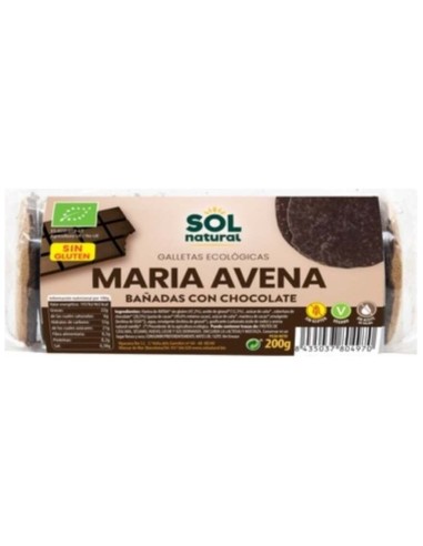 Galletas de Avena María con Chocolate Solnatural 245g