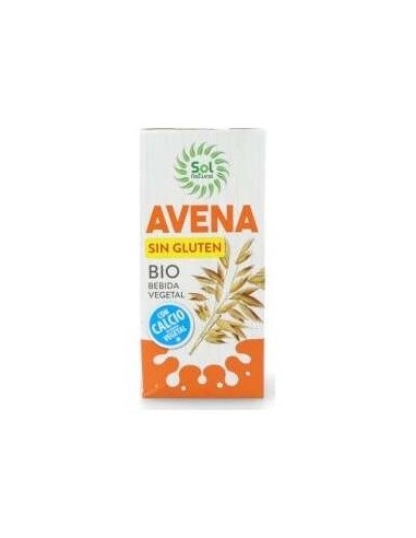 Bebida Vegetal De Avena Con Calcio 1Lt 6Uds. Sg de Solnatural