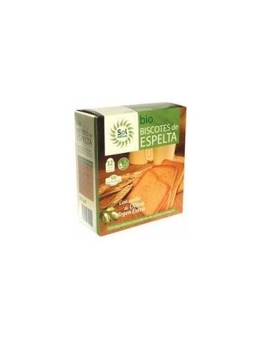 Biscotes de Espelta Bio Solnatural 270g  Salud Natural