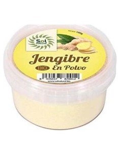 Jengibre En Polvo Bio 100 Gramos  Sol Natural 2
