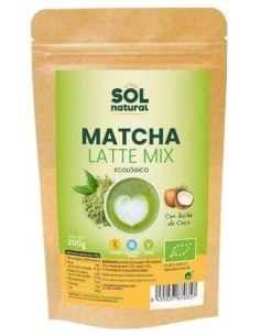 Matcha Latte Mix Bio 200 Gramos  Sol Natural 2