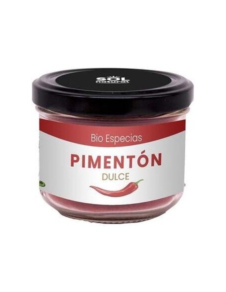 Pimentón Dulce Bio Solnatural 100g  Especia Natural Calidad