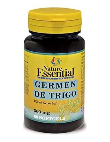 Aceite De Germen De Trigo 500Mg. 60 Perlas de Nature Essential