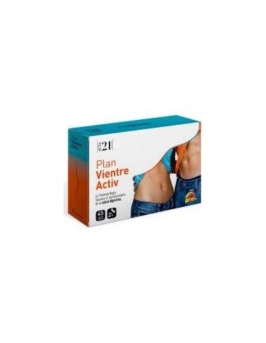 Plan Vientre Activ 45 Cápsulas Vegetales De Plameca