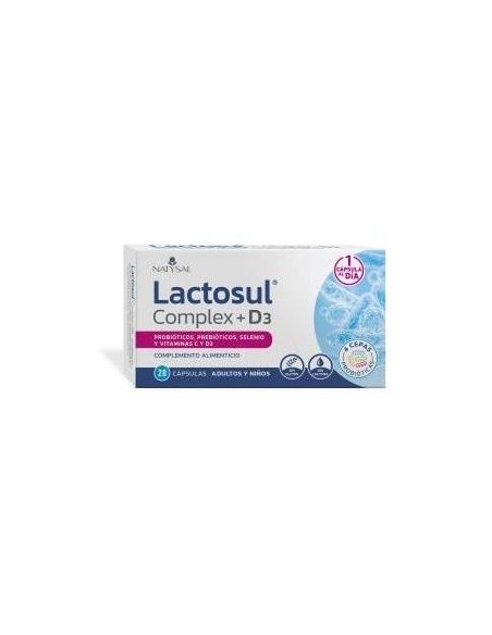 Lactosul Complex + D3 20Cap. de Natysal