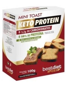 Mini Toast Tostadas 100 Gramos Keto Protein 2