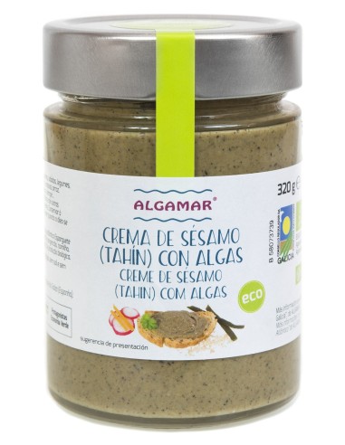 Crema de Sésamo con Algas Algamar, Natural y Saludable