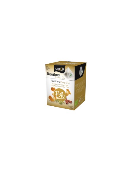 Rooibos Naranja Chai en Pirámide 15 x 1,5 g Artemisb