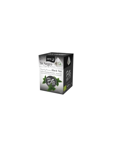 Te Negro Darjeeling Mountains En Piramide 15 X 1,5 de Artemi