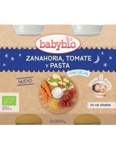 Babybio Menú Verduras y Pasta: Nutrición Natural para Bebés